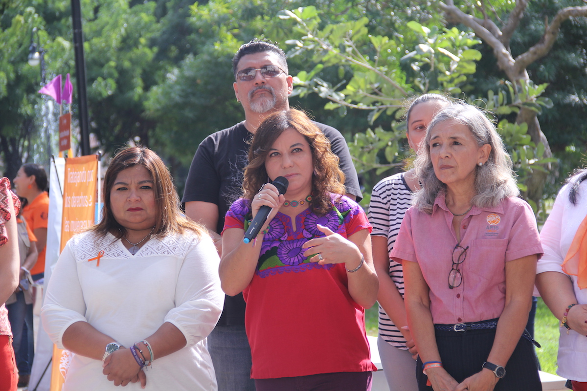 Fabiola garcía, endy figueroa y leticia murua