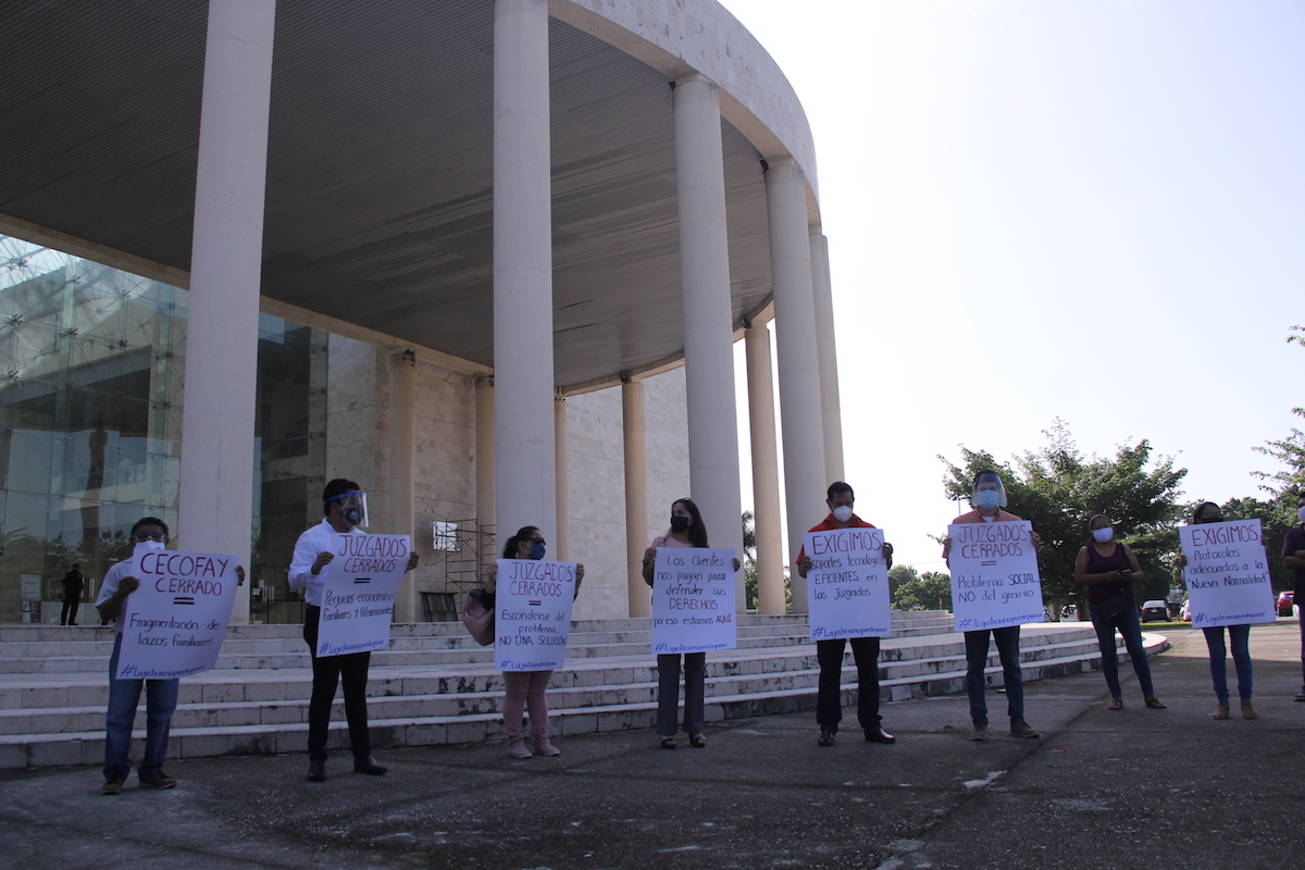 Protesta Poder Judicial