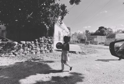 Niña blanco y negro