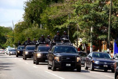 Seguridad operativo policias