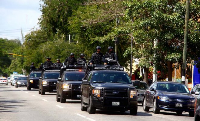 Seguridad operativo policias
