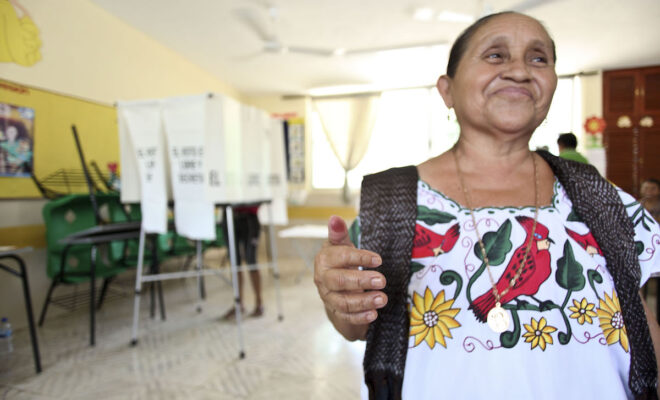 Votaciones mujeres