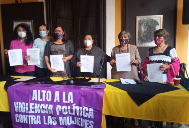 Activistas violencia política