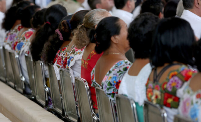 Mujer Mayas Elecciones