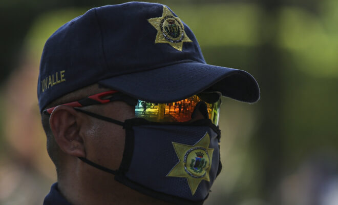 Policia municipal covid