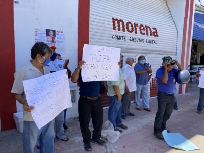 Morena protesta