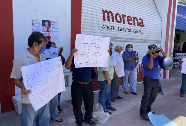 Morena protesta