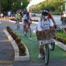Ciclista ciclovia protesta 1