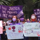 Protesta mujer feminicidio maria 2