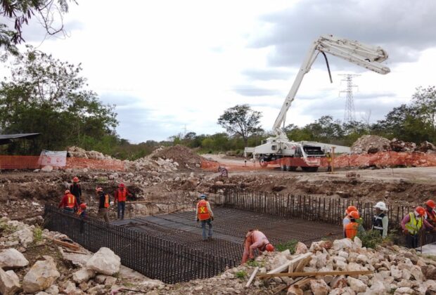 Tren construcción