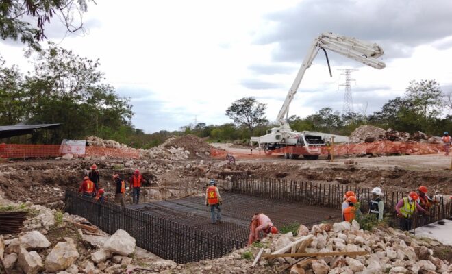 Tren construcción
