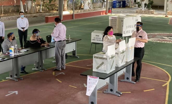 Simulacro votaicones