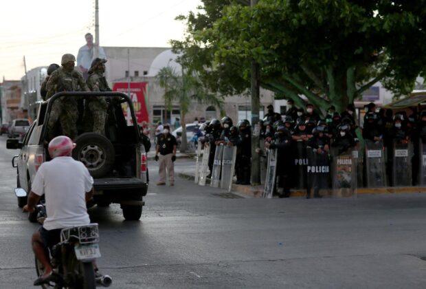 Progreso protestas policia