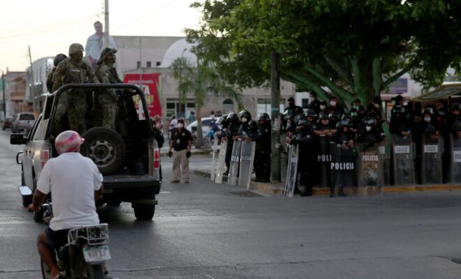 Progreso protestas policia