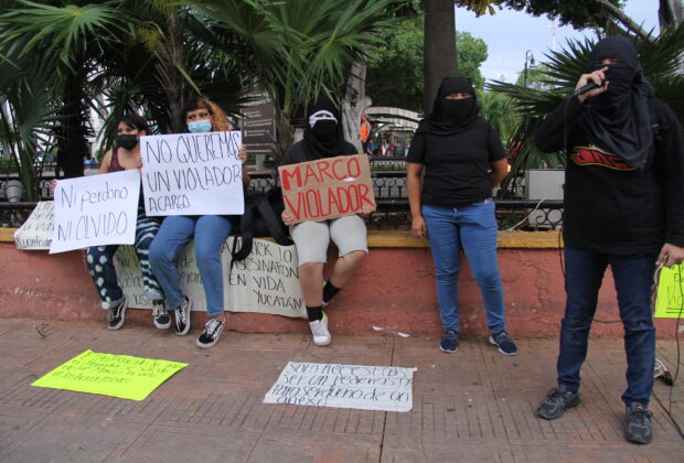 Protesta domingo mrcos