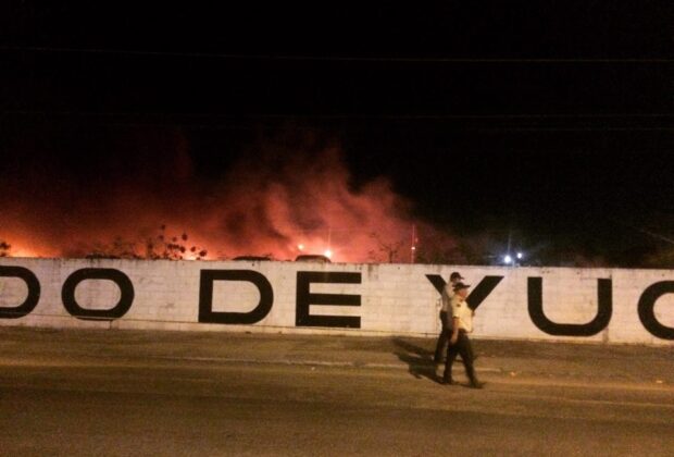 Incendio corralón