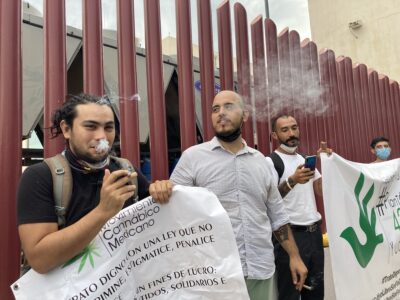 Marihuana protesta