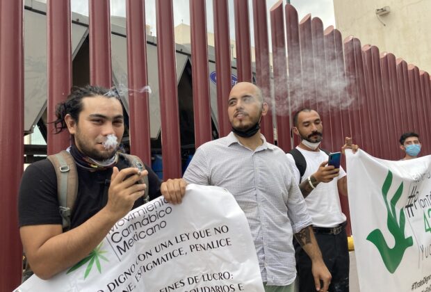 Marihuana protesta