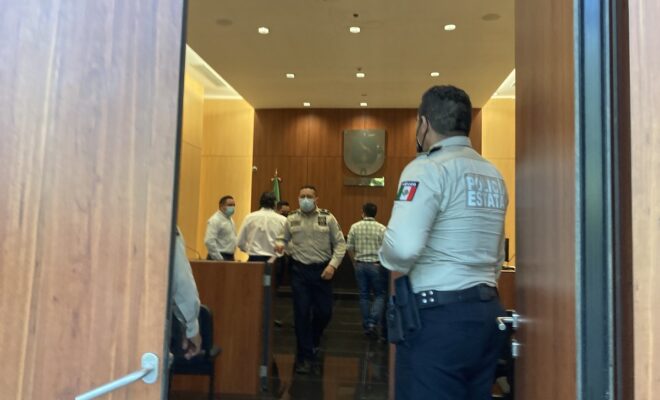 Audiencia policias