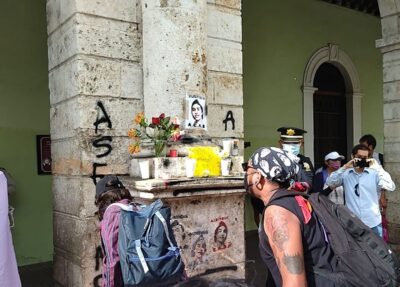 Protesta guero