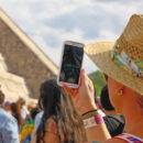 Chichen equinoccio turista