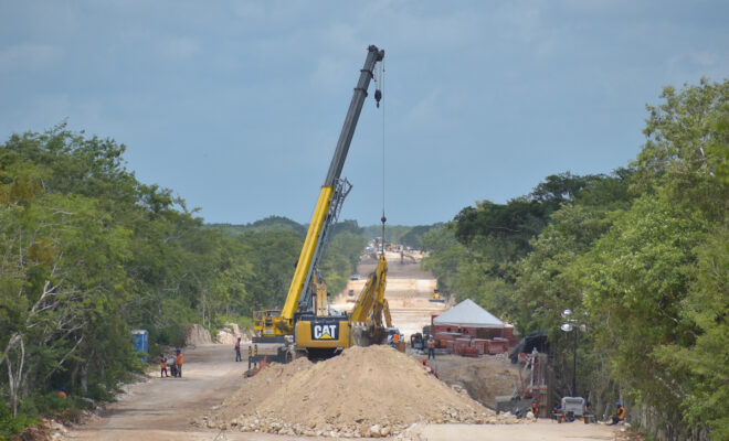 Tren maya construcción