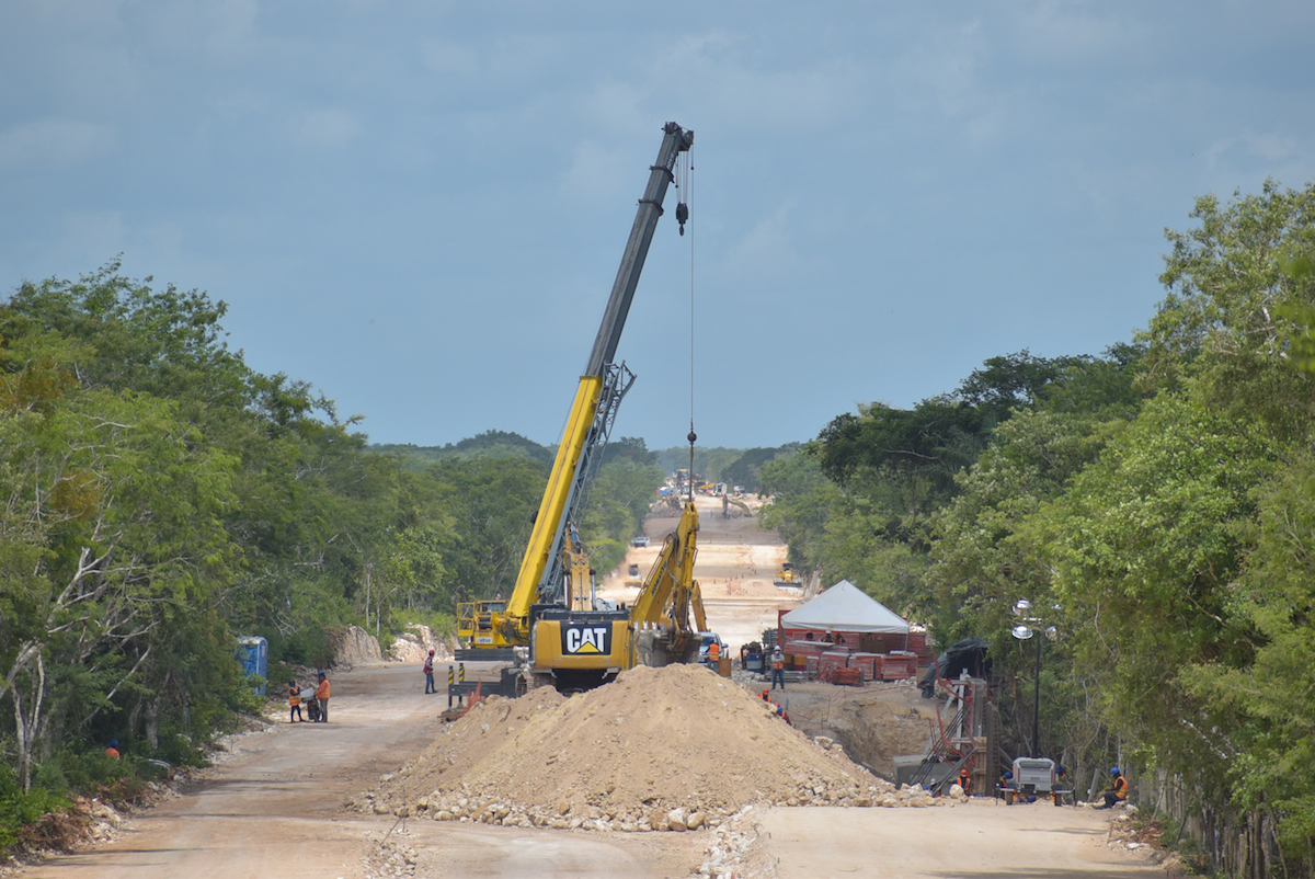 Tren maya construcción