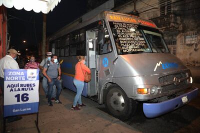 Paraderos transporte