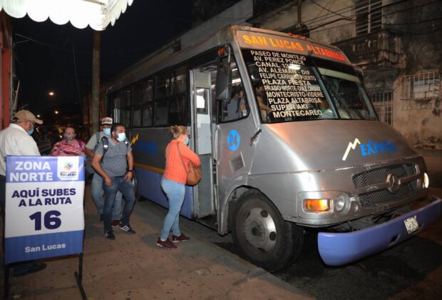 Paraderos transporte