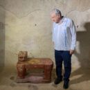 Amlo trono rojo
