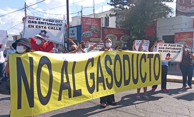 Gasoducto Protesta