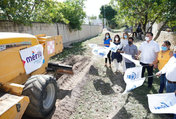 Amplían red de agua potable en la comisaría de oncán