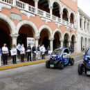 Arranca operativo decembrino en el centro histórico de mérida