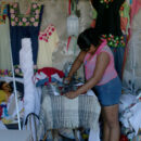 Mujeres trabajo vestido