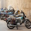 Row of motorbike