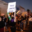 Mujeres protesta