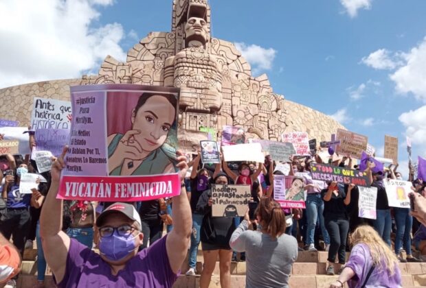 Protesta feminicidios