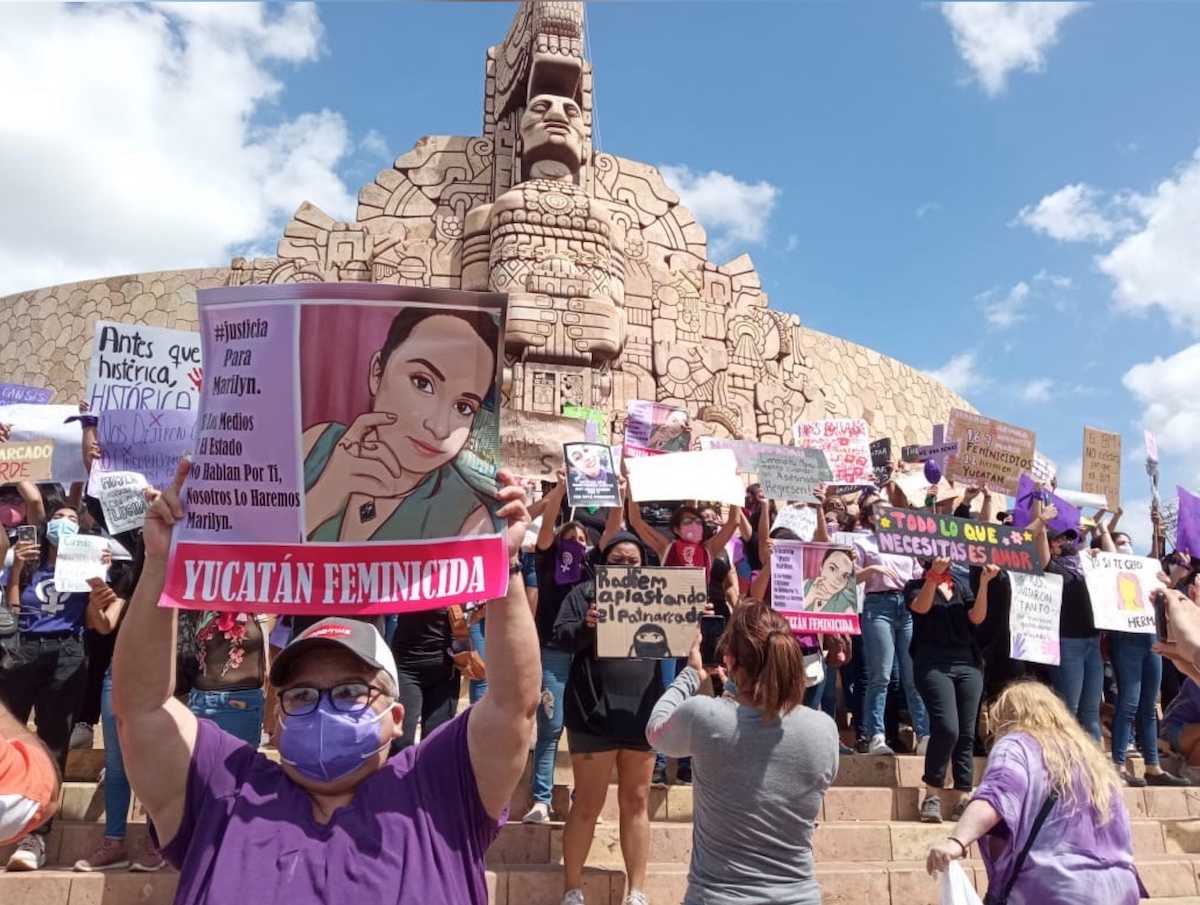 Protesta Feminicidios