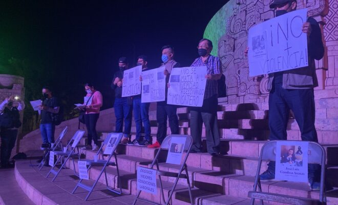 Protesta periodistas