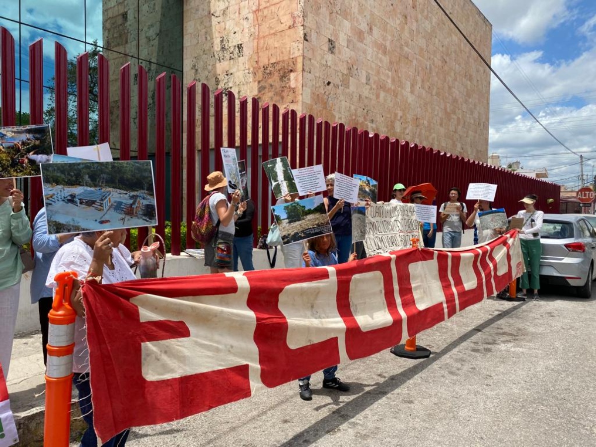 Protesta Tren Maya