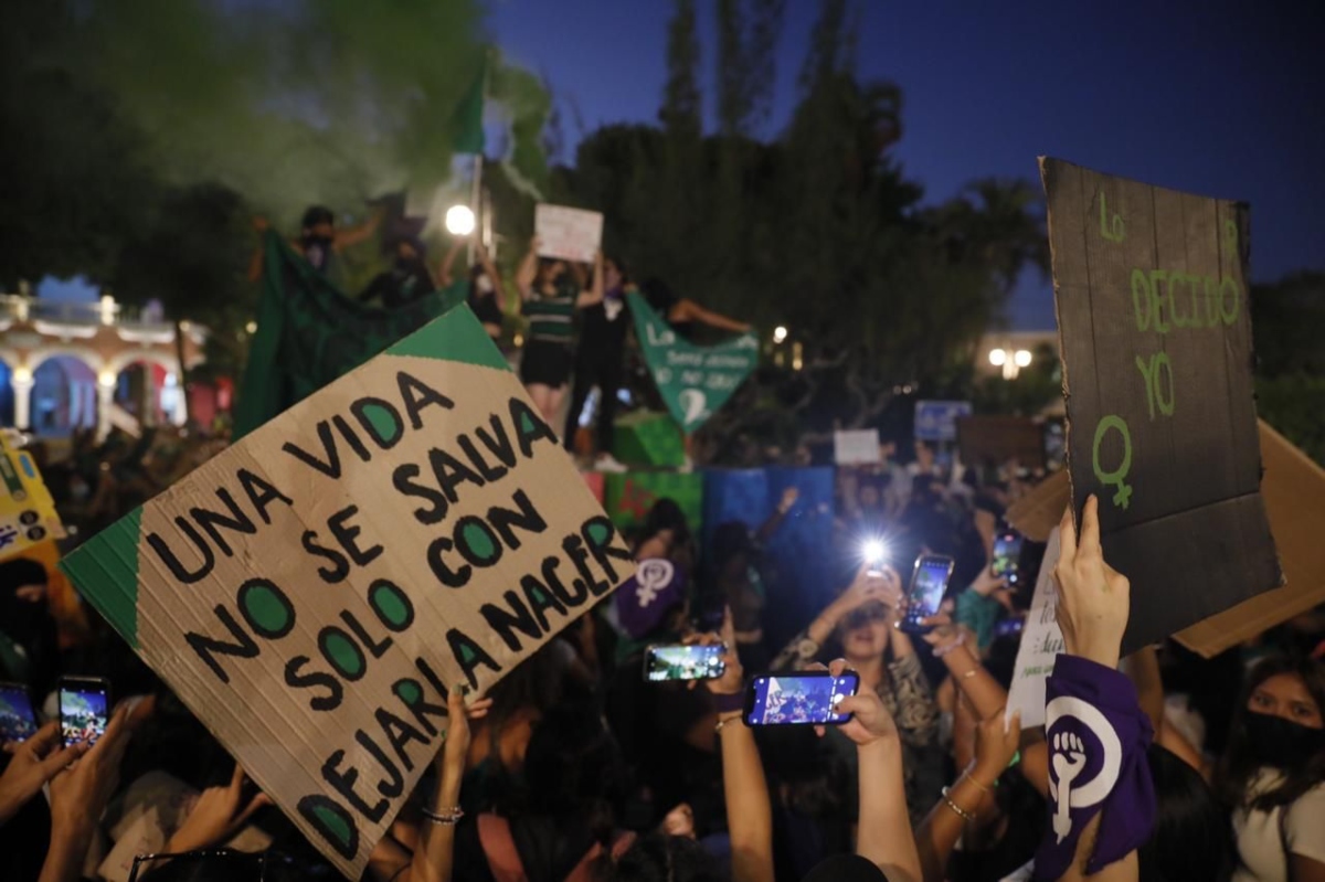 Marcha Aborto Merida