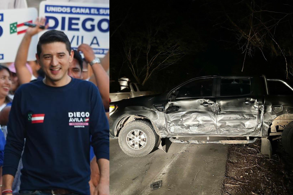 Diego Avila Accidente