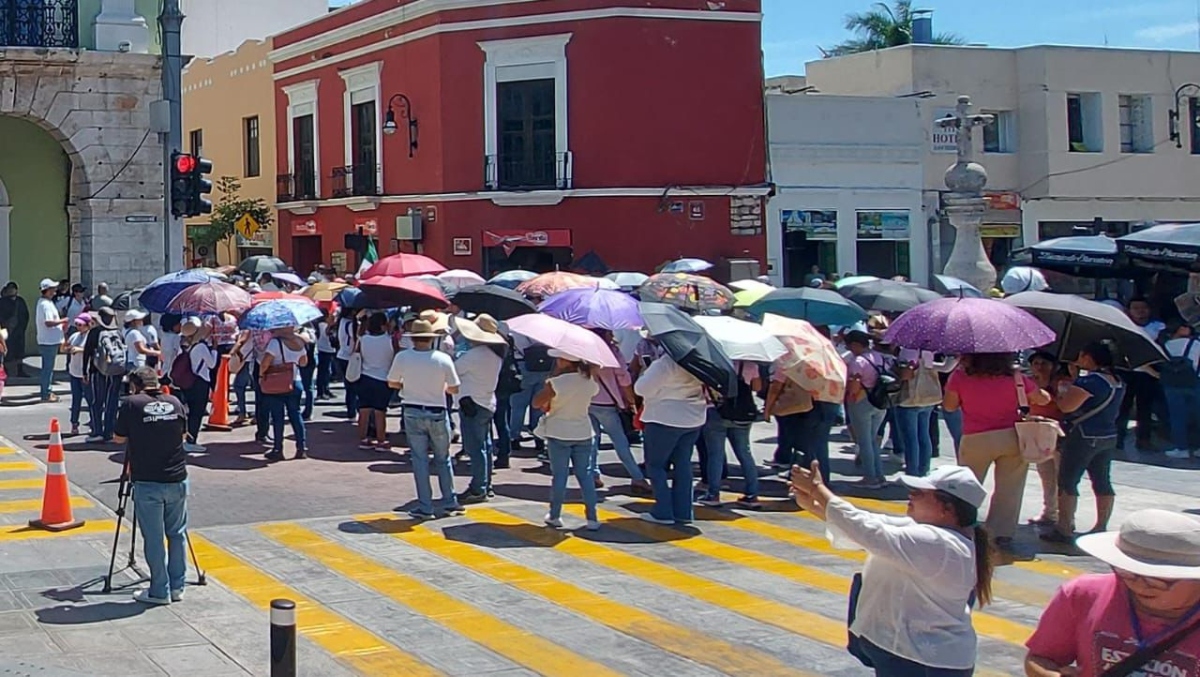 Protesta maestros