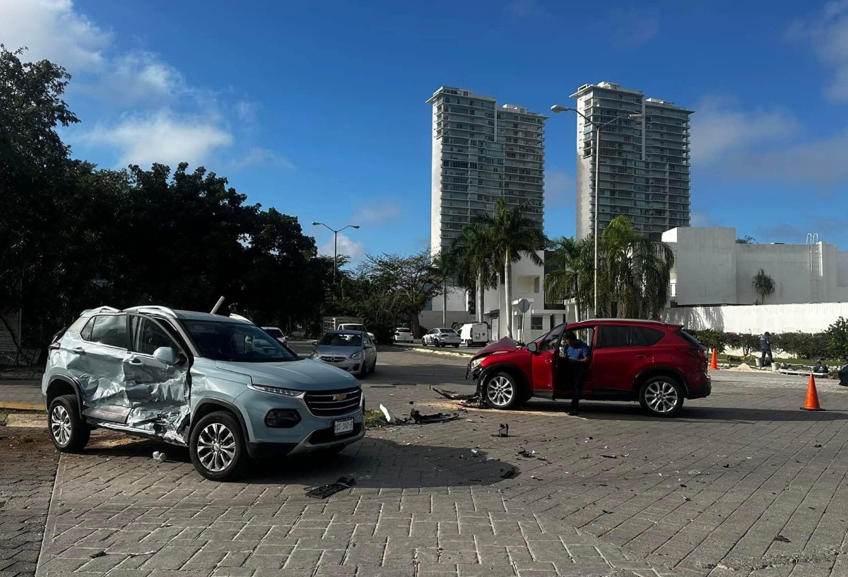 Accidente vial merida