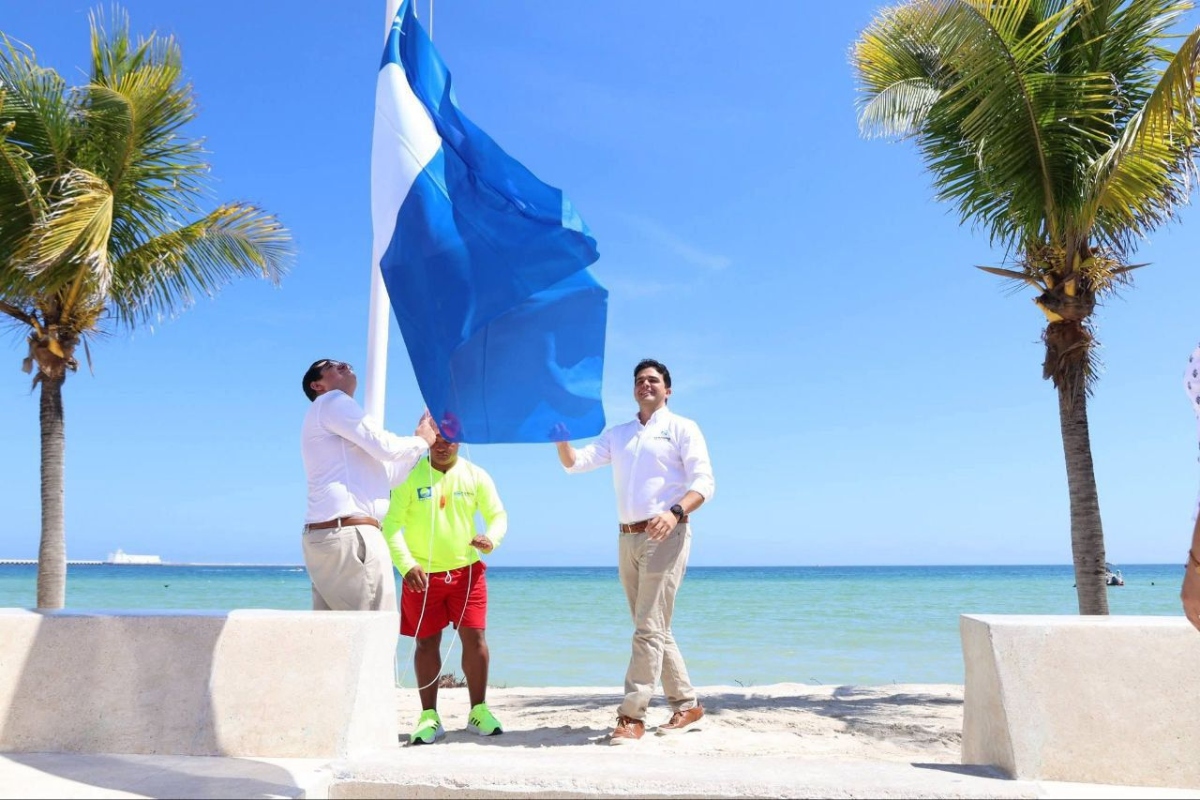 Blue flag