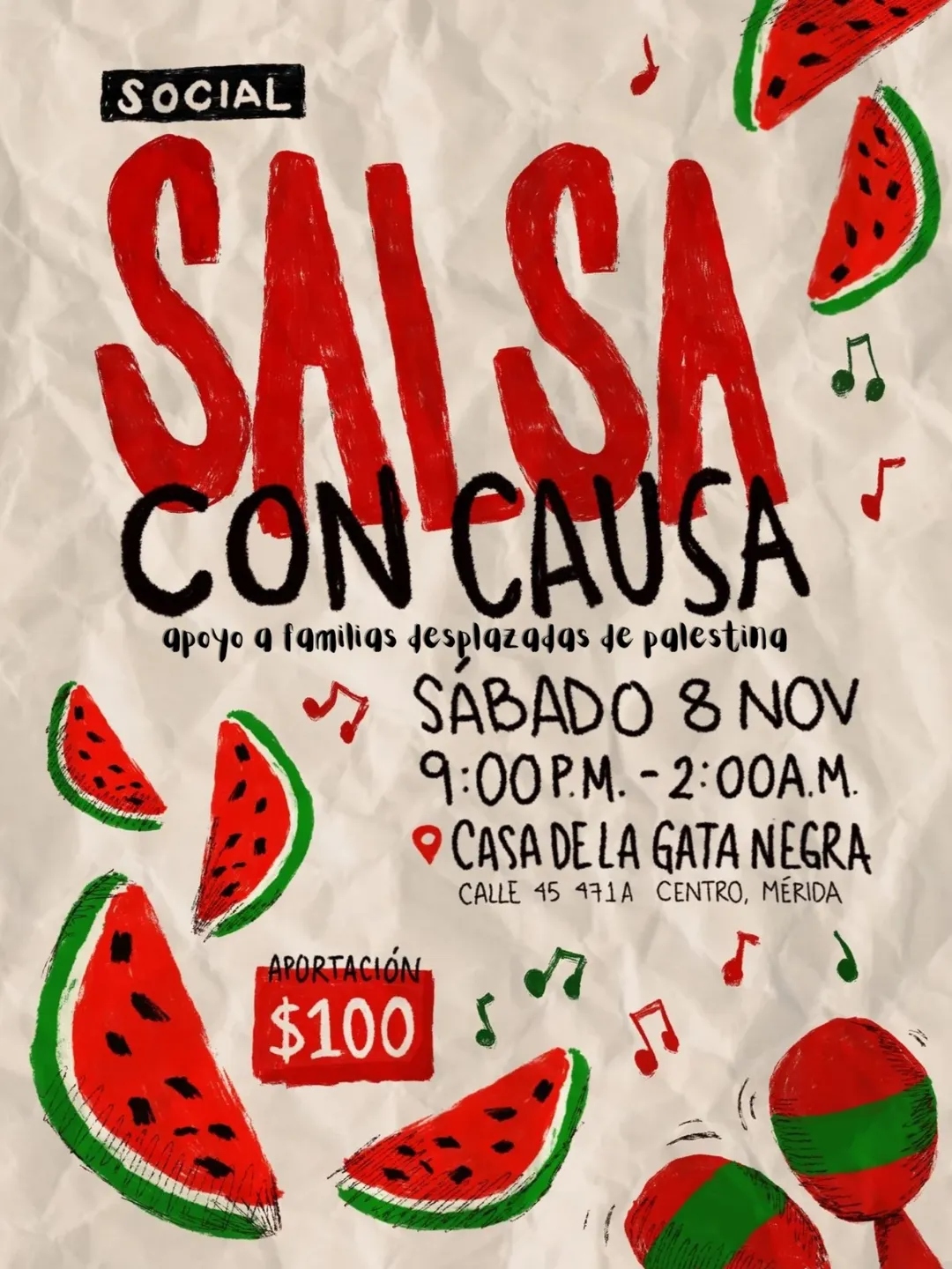 Salsa con causa